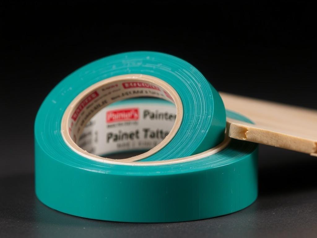 Painter's adhesive tape Painter's adhesive tapeфото